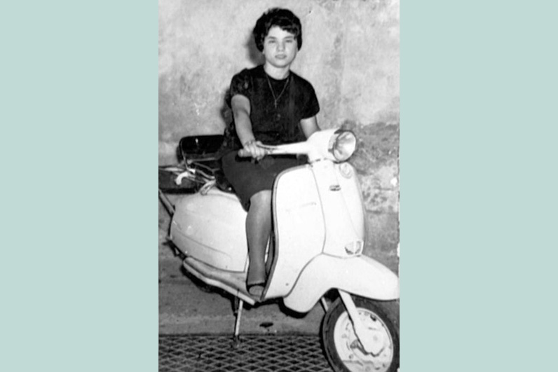 Sulla Vespa