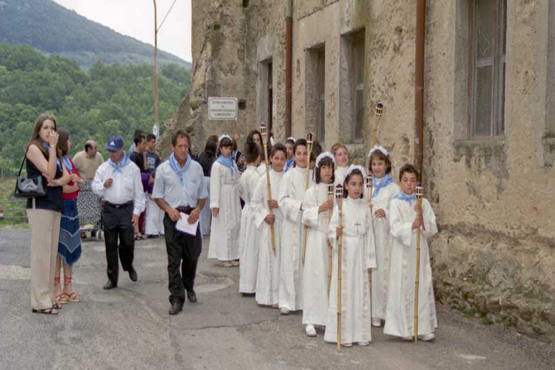 Pronti per la processsione