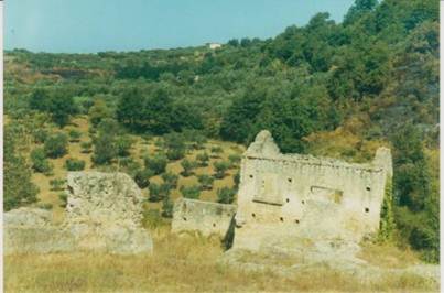 Ruderi e vista pianura Ziop�