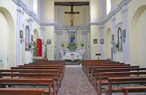 Interno chiesa delle Grazie
