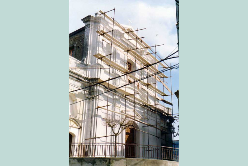 Chiesa San Foca-Lavori di restauro