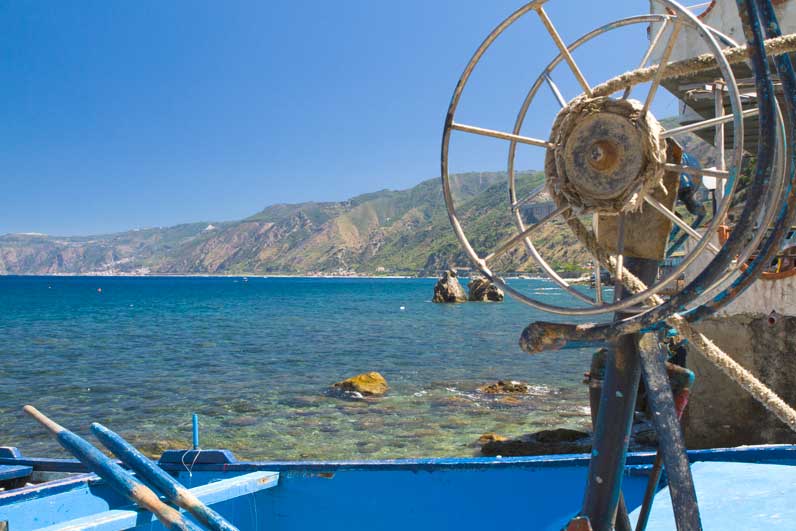 Particolare di una Barca di Pescatori