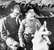 Scena tratta dal telefim Rin Tin Tin