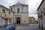 Piazza delle grazie con vista della chiesa