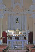 Francavilla Angitola - Chiesa San foca martire - L'altare maggiore con San Foca