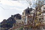 Panorama con la chiesa di S. Foca e il rione Majjacana